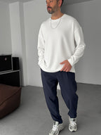 Modal Fabric Lycra Oversize Sweatshirt