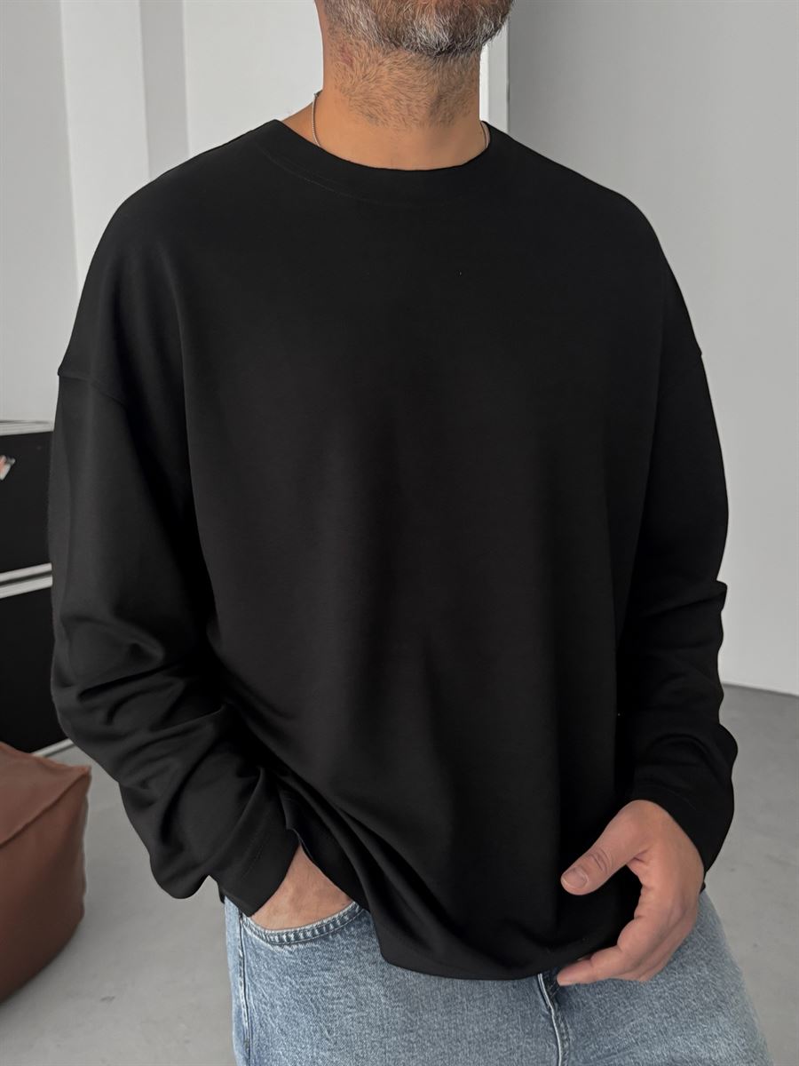 Modal Fabric Lycra Oversize Sweatshirt