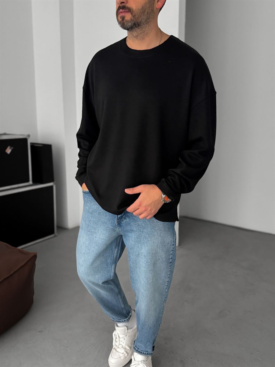 Modal Fabric Lycra Oversize Sweatshirt