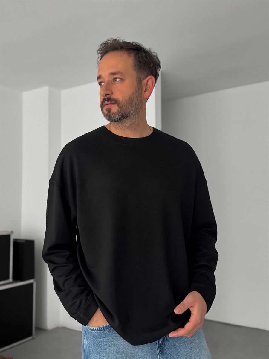 Modal Fabric Lycra Oversize Sweatshirt