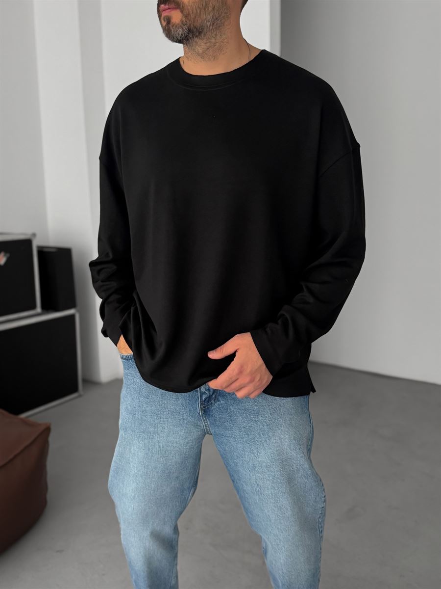 Modal Fabric Lycra Oversize Sweatshirt