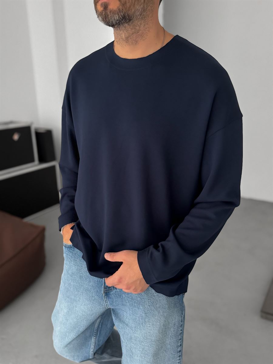 Modal Fabric Lycra Oversize Sweatshirt
