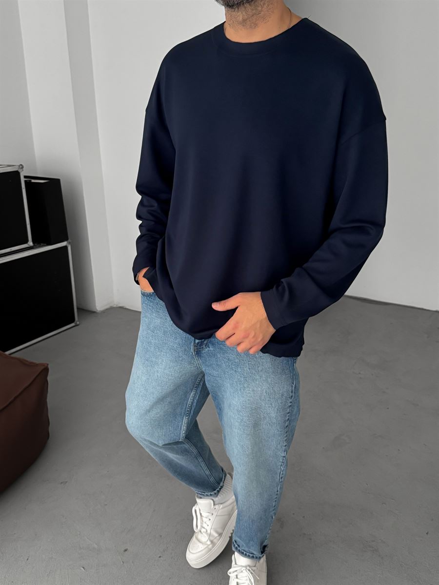 Modal Fabric Lycra Oversize Sweatshirt