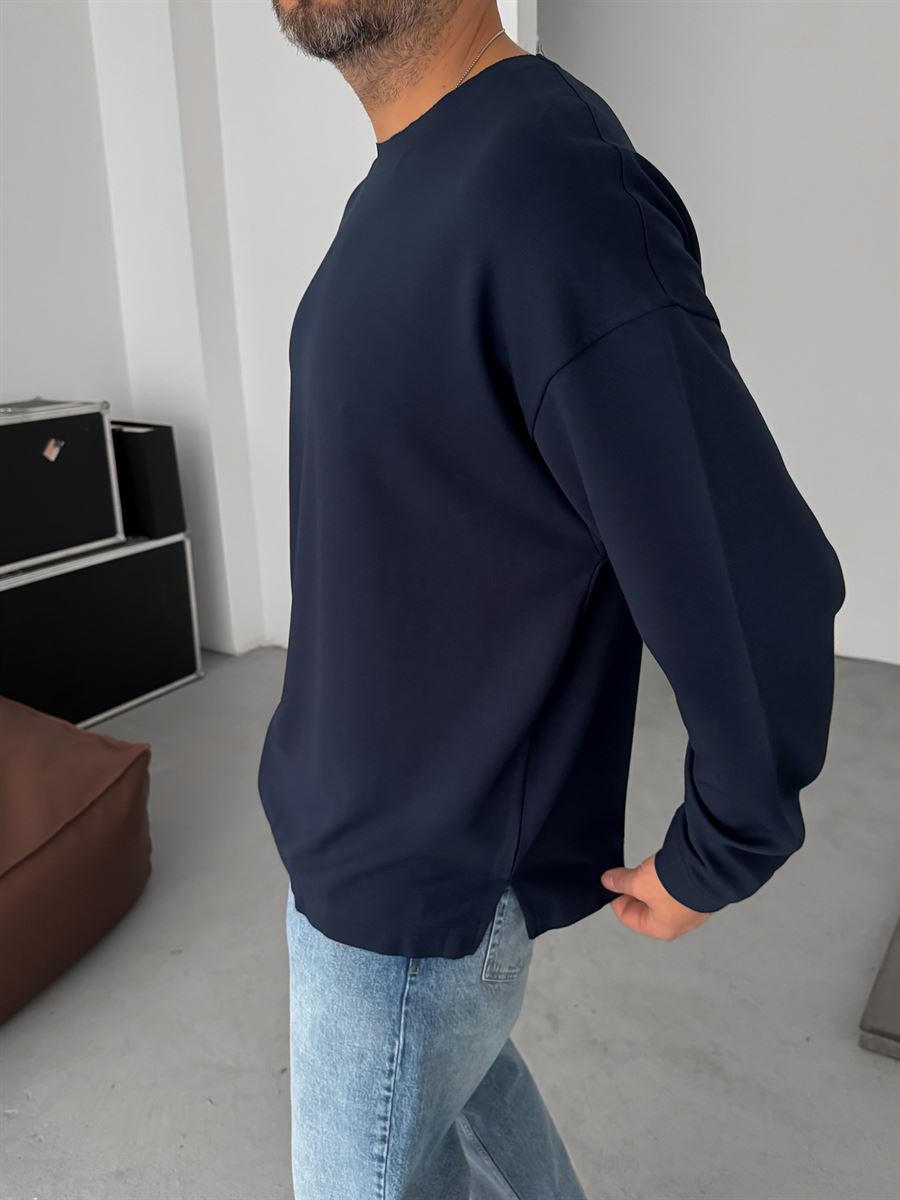 Modal Fabric Lycra Oversize Sweatshirt