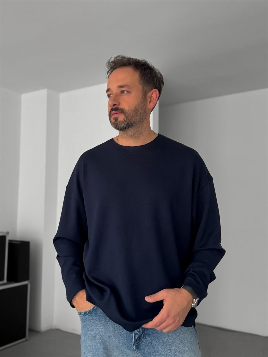 Modal Fabric Lycra Oversize Sweatshirt