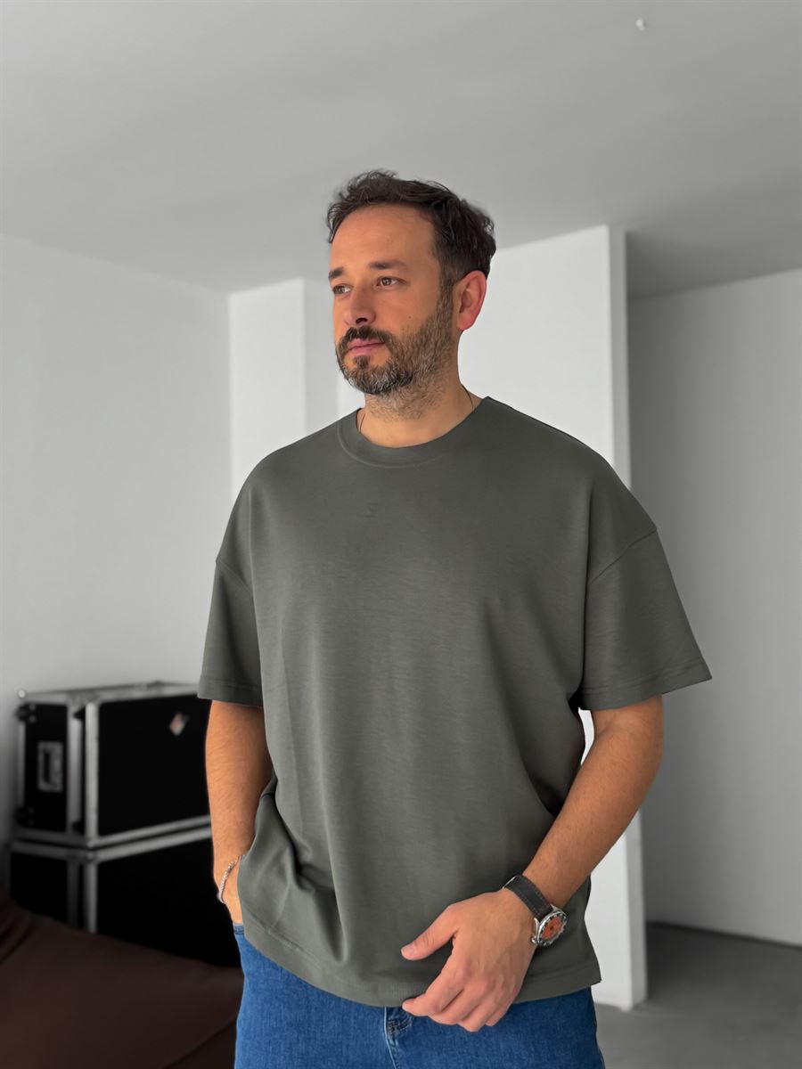Modal Fabric Lycra Oversize T-Shirt
