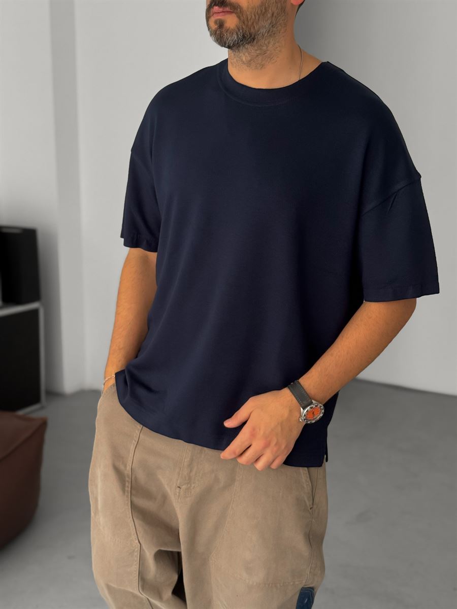 Modal Fabric Lycra Oversize T-Shirt