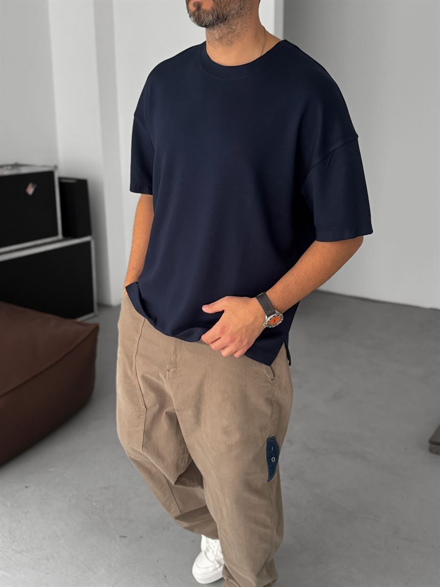 Modal Fabric Lycra Oversize T-Shirt