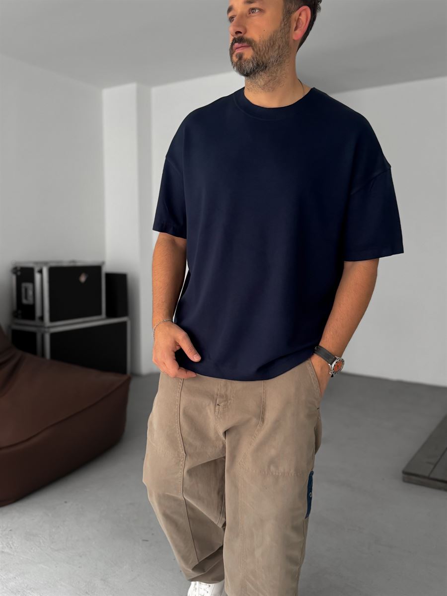 Modal Fabric Lycra Oversize T-Shirt