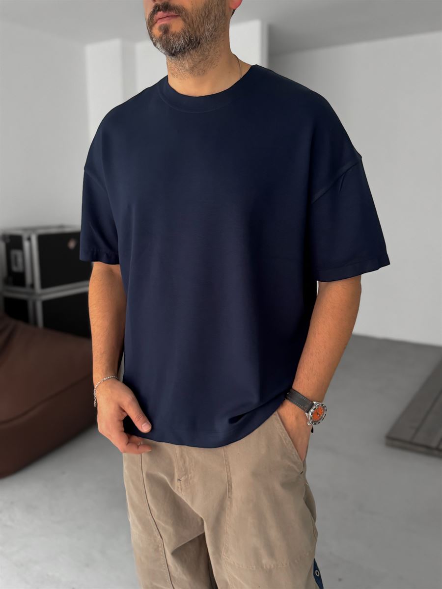 Modal Fabric Lycra Oversize T-Shirt