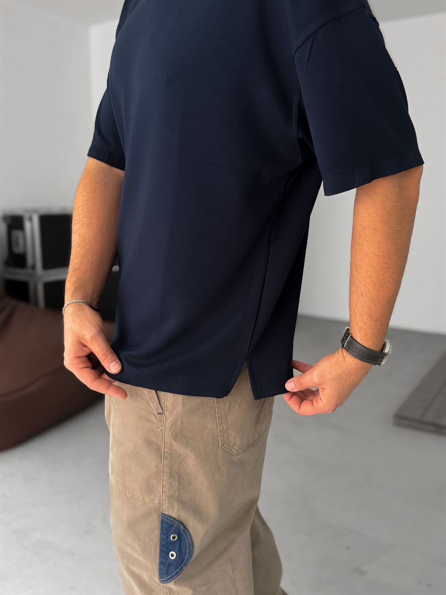 Modal Fabric Lycra Oversize T-Shirt