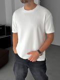 Modal Fabric Lycra Slim Fit T-Shirt