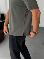 Modal Fabric Lycra Slim Fit T-Shirt