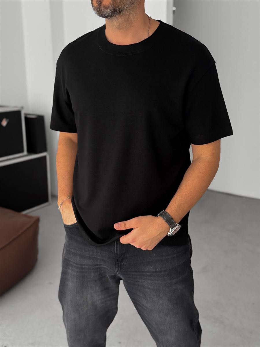 Modal Fabric Lycra Slim Fit T-Shirt