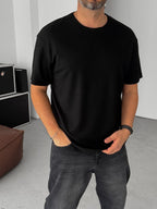 Modal Fabric Lycra Slim Fit T-Shirt