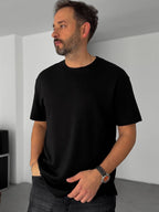 Modal Fabric Lycra Slim Fit T-Shirt