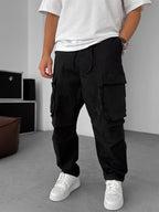 Gabardine Cargo Pants
