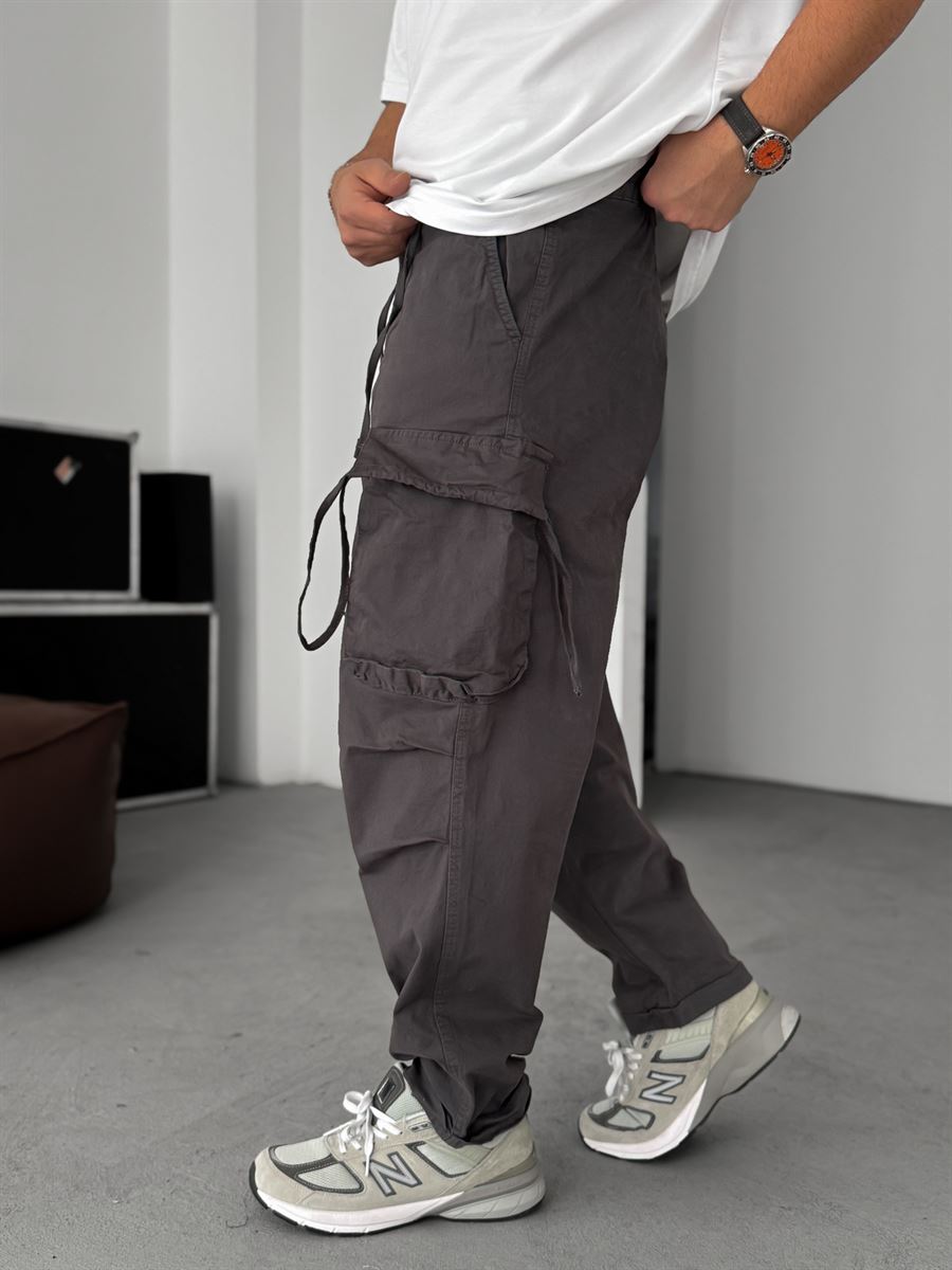 Gabardine Cargo Pants