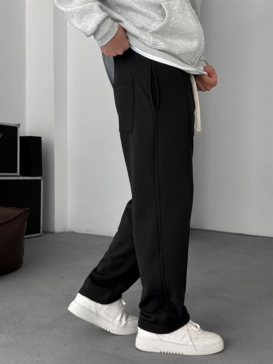 Stitched Baggy Sweatpants