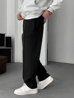 Stitched Baggy Sweatpants