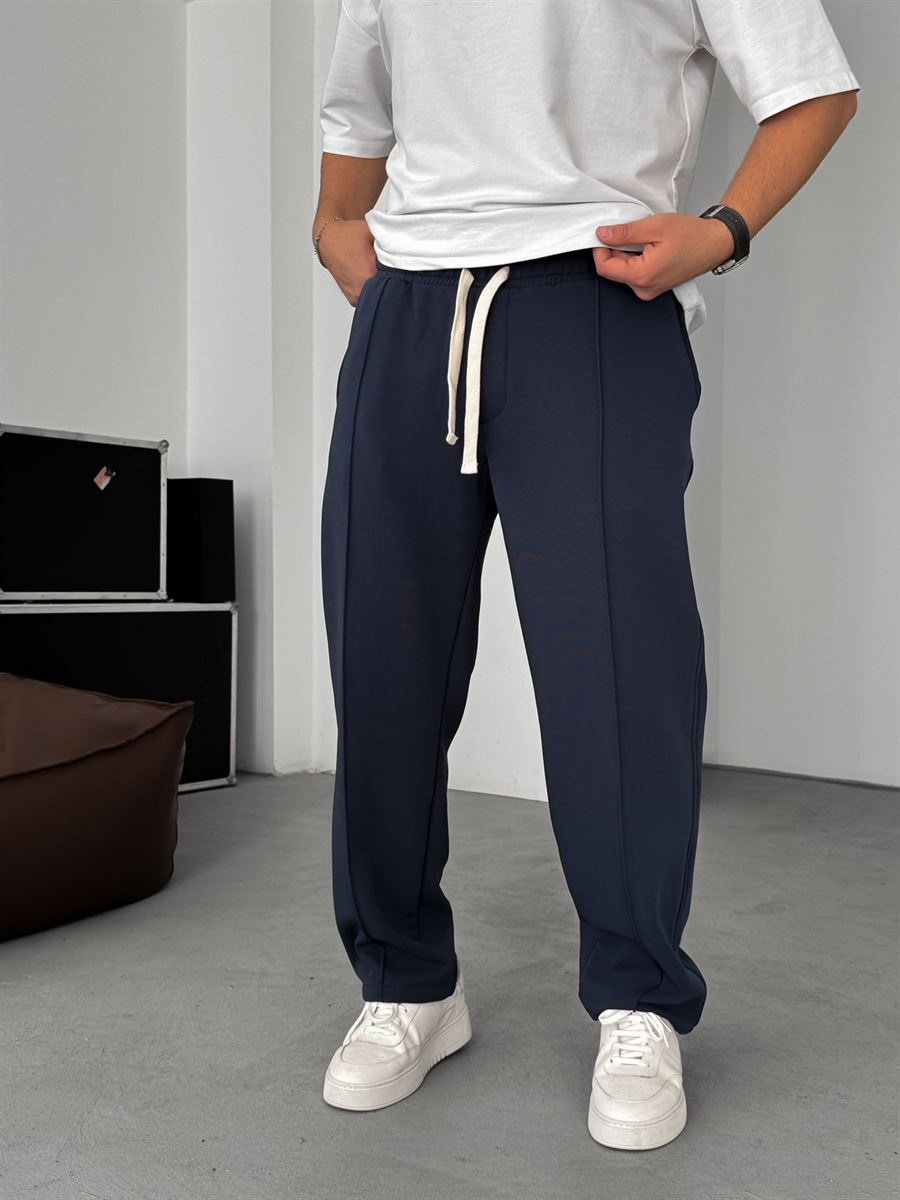 Stitched Baggy Sweatpants