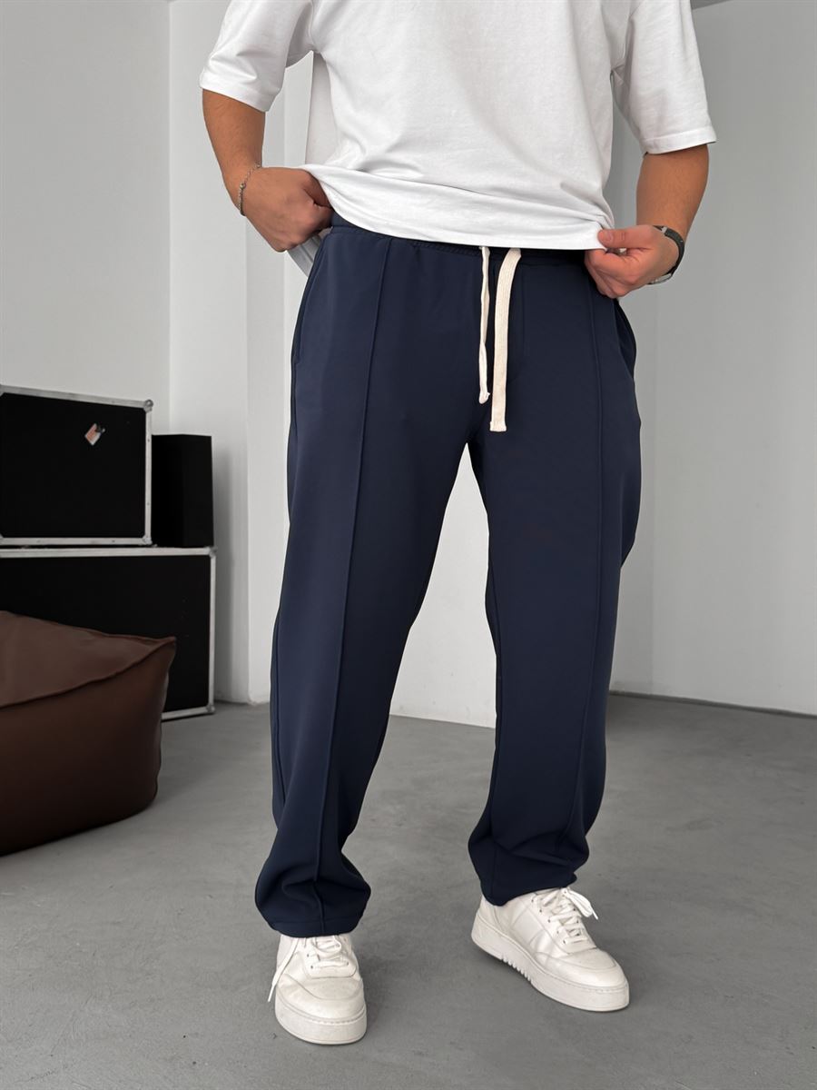 Stitched Baggy Sweatpants
