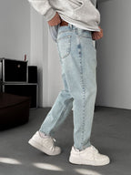 Washed Boyfriend Jean
