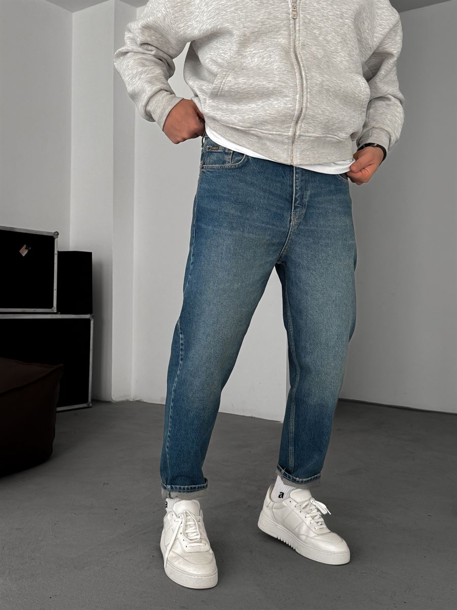 Washed Boyfriend Jean