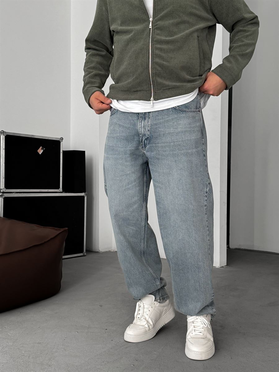 Washed Baggy Jean
