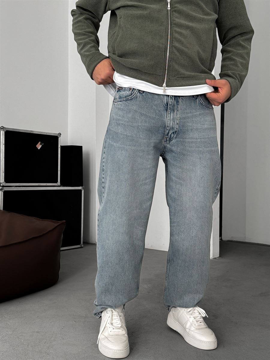 Washed Baggy Jean