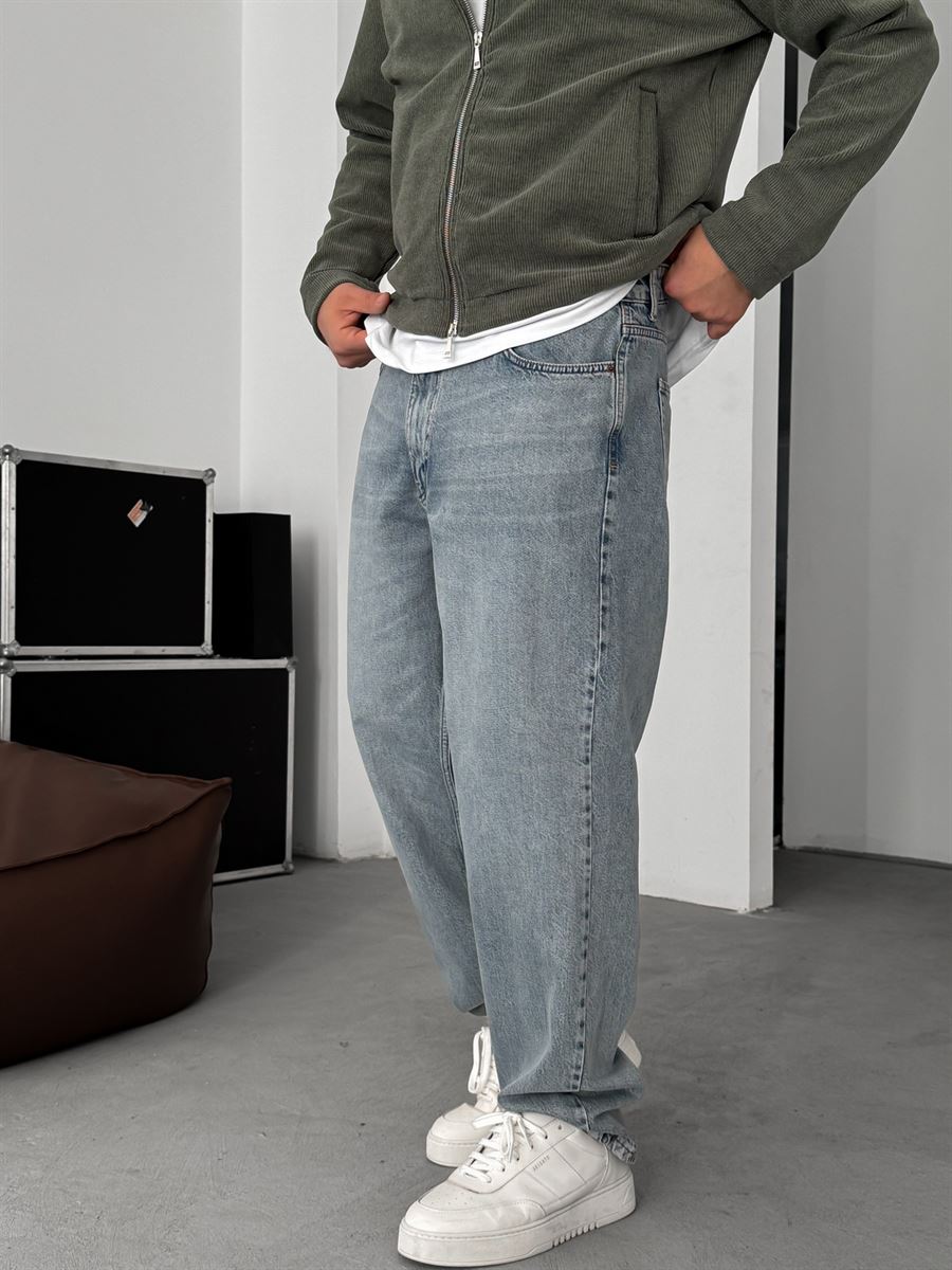 Washed Baggy Jean