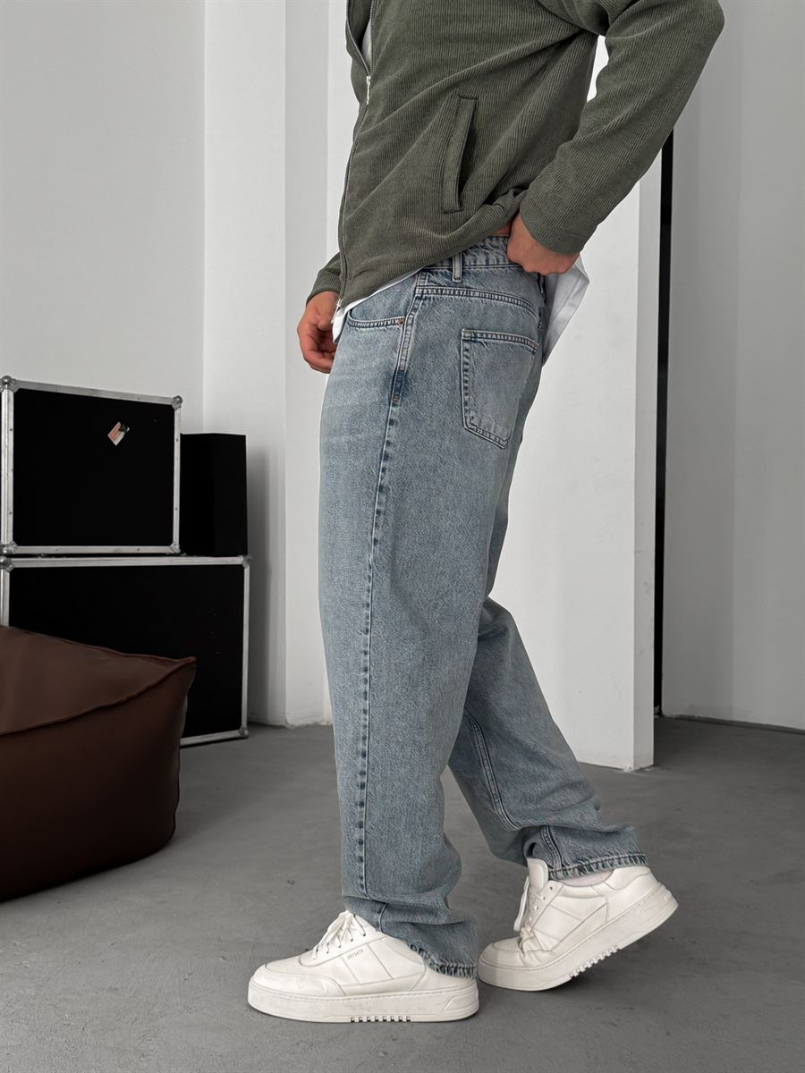 Washed Baggy Jean