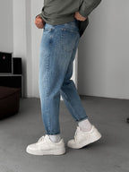 Washed Boyfriend Jean