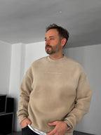 Decide Printed Washed Sweatshirt