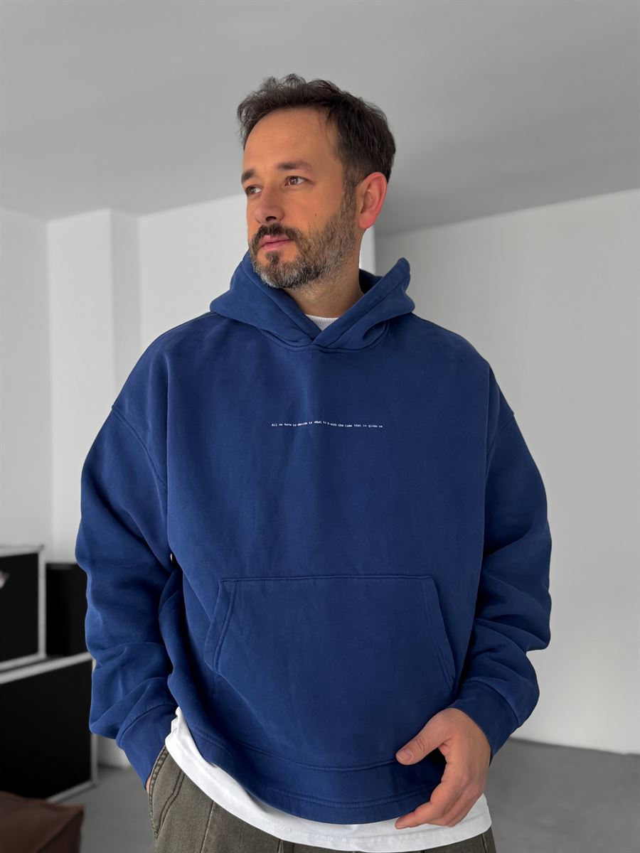 Printed Hooded Sweatshirt