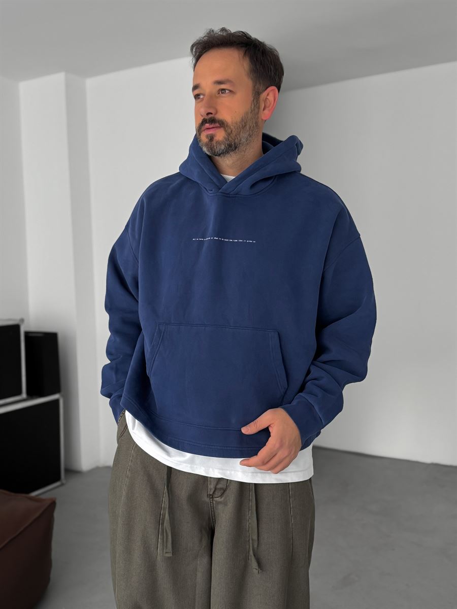 Printed Hooded Sweatshirt