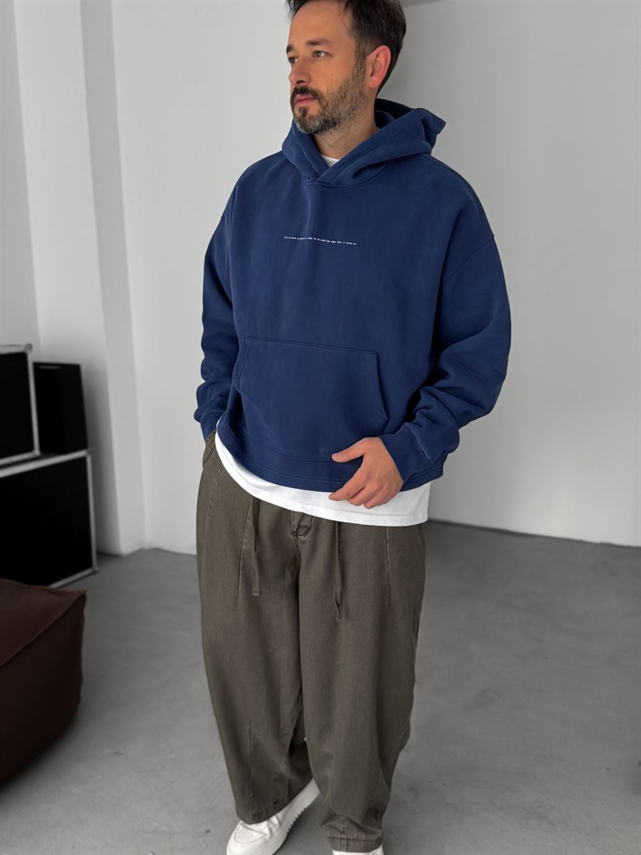 Printed Hooded Sweatshirt