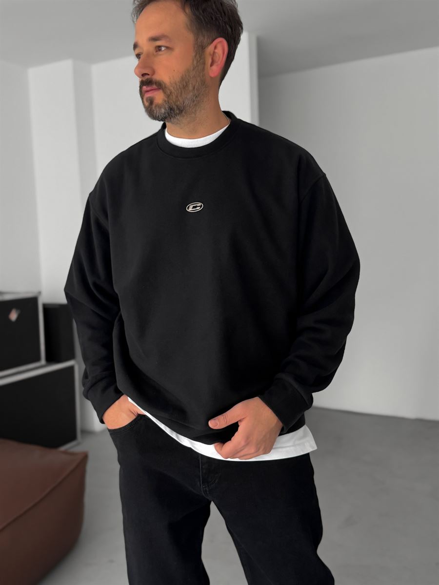 Embossed Sweatshirt