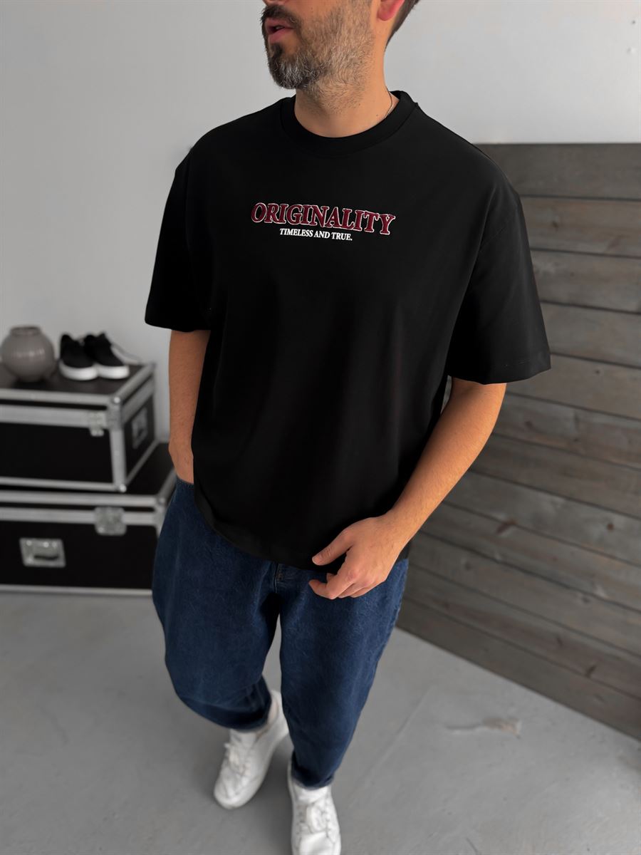 Black Statue of Liberty Printed T-Shirt TW-1033