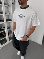 Green Embroidered Oversize T-Shirt C-028