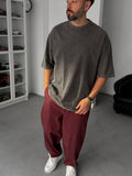 Anthracite Basic Washed Oversize T-Shirt JJ-295