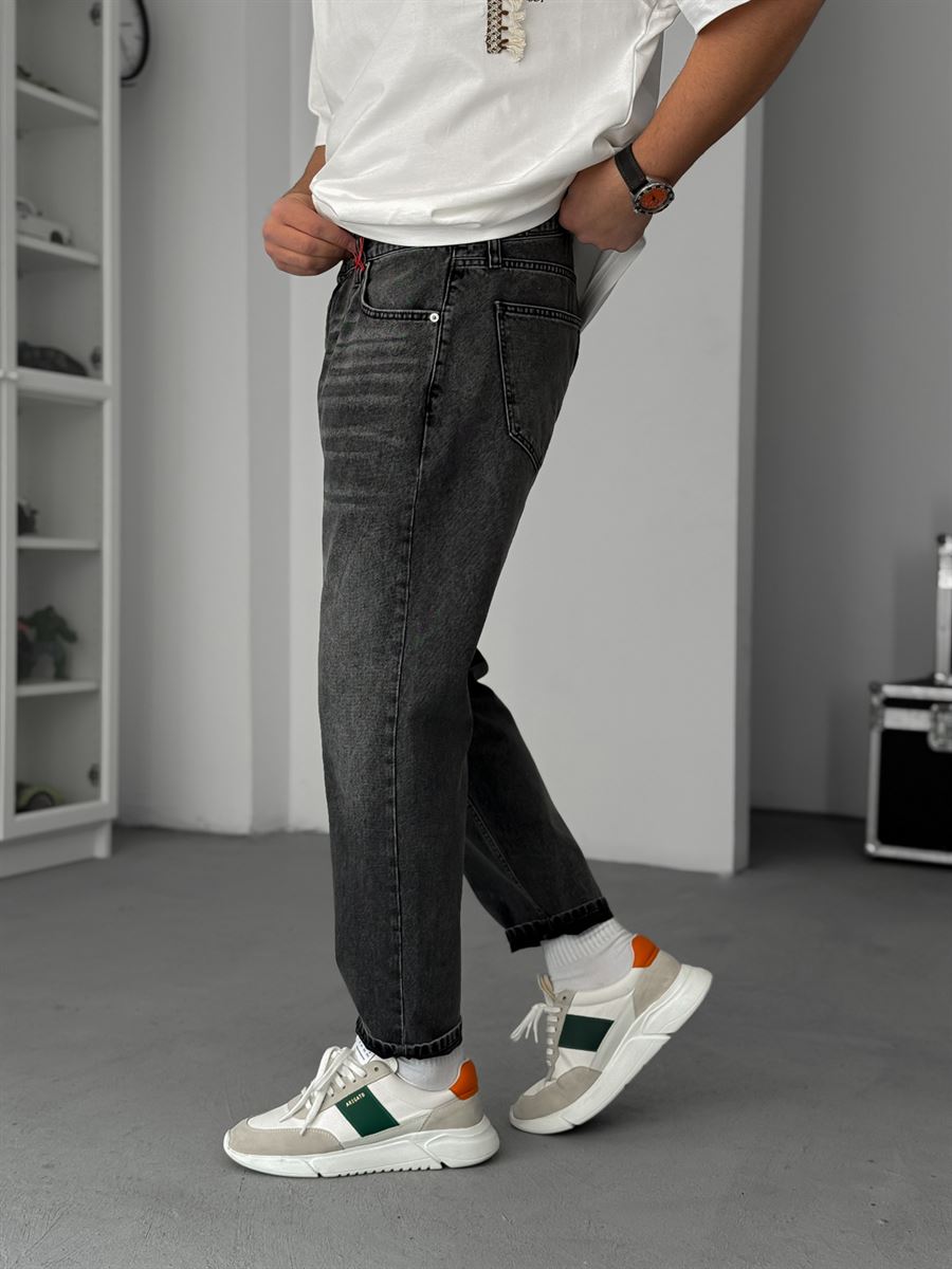 Anthracite Effect Boyfriend Jeans GJ-17045/17082