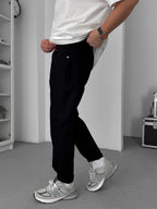 Black Basic Boyfriend Jeans GJ-17082