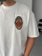 White Mirror Carpet Oversize T-Shirt SW-5092