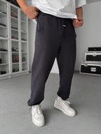 Smoked Stopper Leg Baggy Sweatpants JJ-711