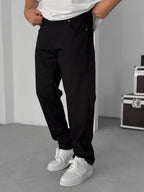 Black Basic Regular Fit Jeans KE-1062