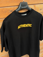 Black Authentic Embroidered Oversize T-Shirt SW-5079