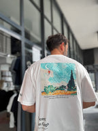 White Kite Patch Oversize T-Shirt SW-5143