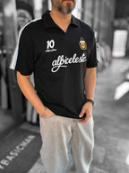 Black Argentina Emblem Two-Thread T-Shirt RES-1059