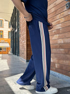 Navy Blue Side Striped Champ Tracksuit RES-1080